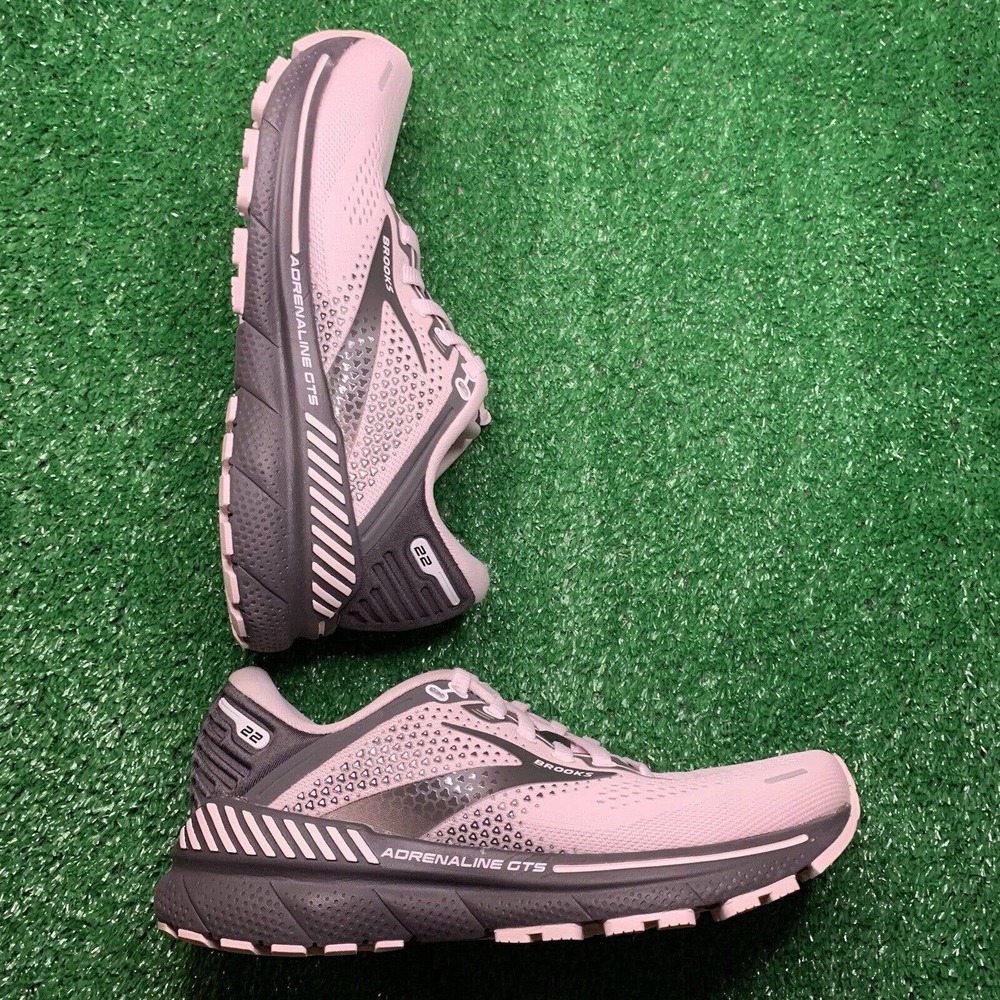 Brooks Adrenaline GTS 22 Women's Size 5 ‘Pink/Blackened Pearl’ Shoes 1203531B678